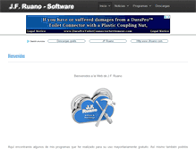 Tablet Screenshot of jfruano.com